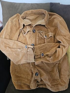 DownEast Corduroy Jacket in Tan Brown